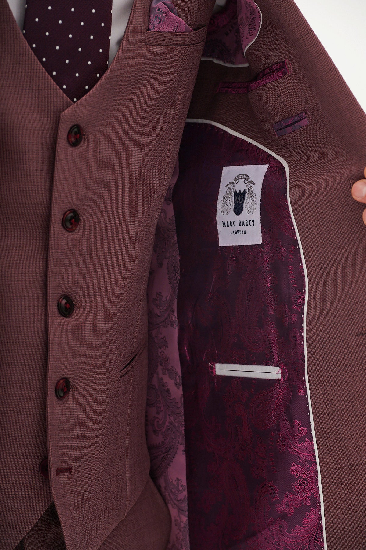 Stylish MONTY Mauve Tailored Blazer for Women - Perfect for Office Wear, Business Meetings & Formal Events