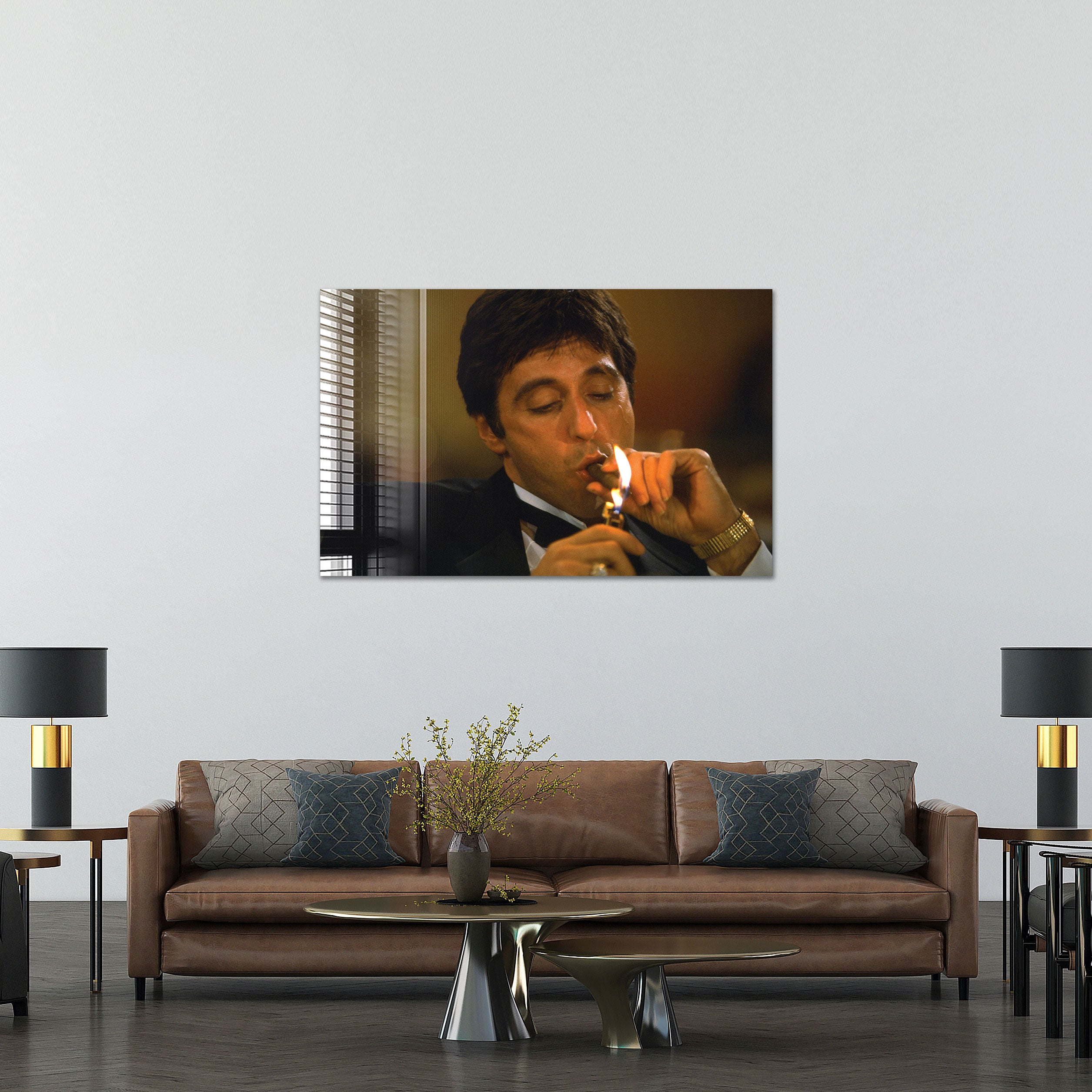 Scarface Tony Montana Al Pacino Movie T-Shirt - Vintage 80s Gangster Film Fan Apparel for Men & Women - Perfect for Movie Nights, Cosplay, and Pop Culture Events