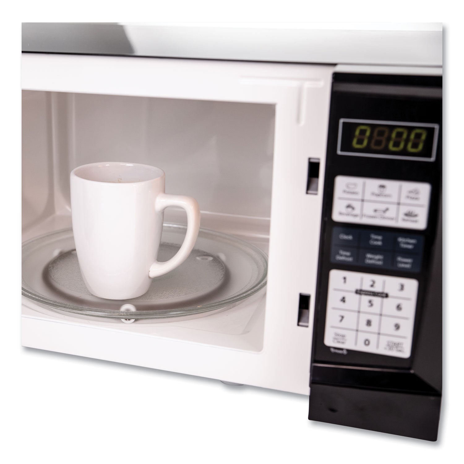 Avanti 0.9 Cu. Ft. 900W Countertop Microwave Oven - Compact Black Microwave (19
