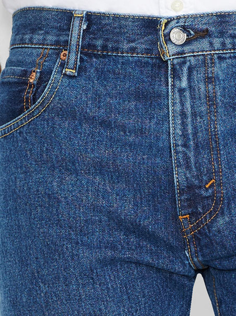 Levi's 517 Men's Bootcut Jeans - Slim Fit, Mid Rise, Medium Stonewash Denim for Casual Wear & Everyday Style