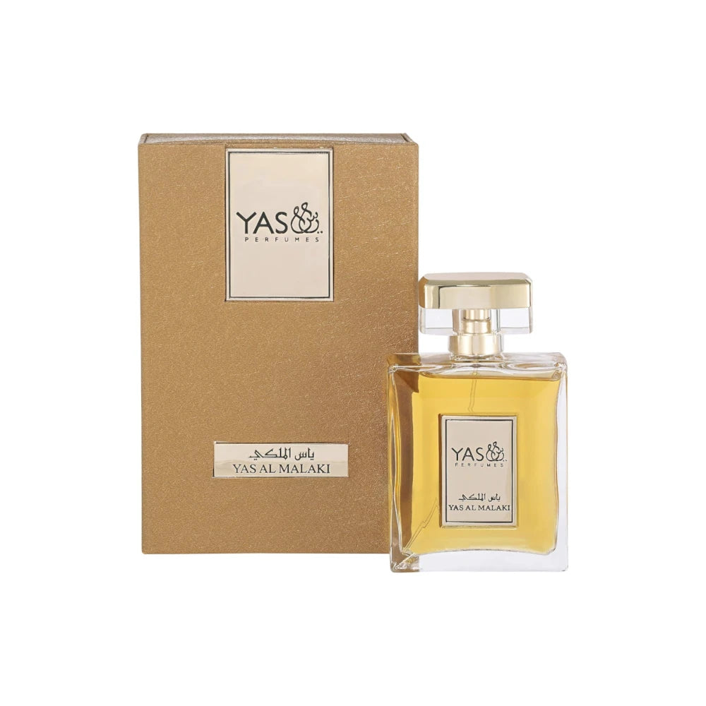 Yas Al Malaki Eau de Parfum 100ml for Men - Luxury Arabian Perfume Oil, Long Lasting Fragrance for Special Occasions & Date Nights