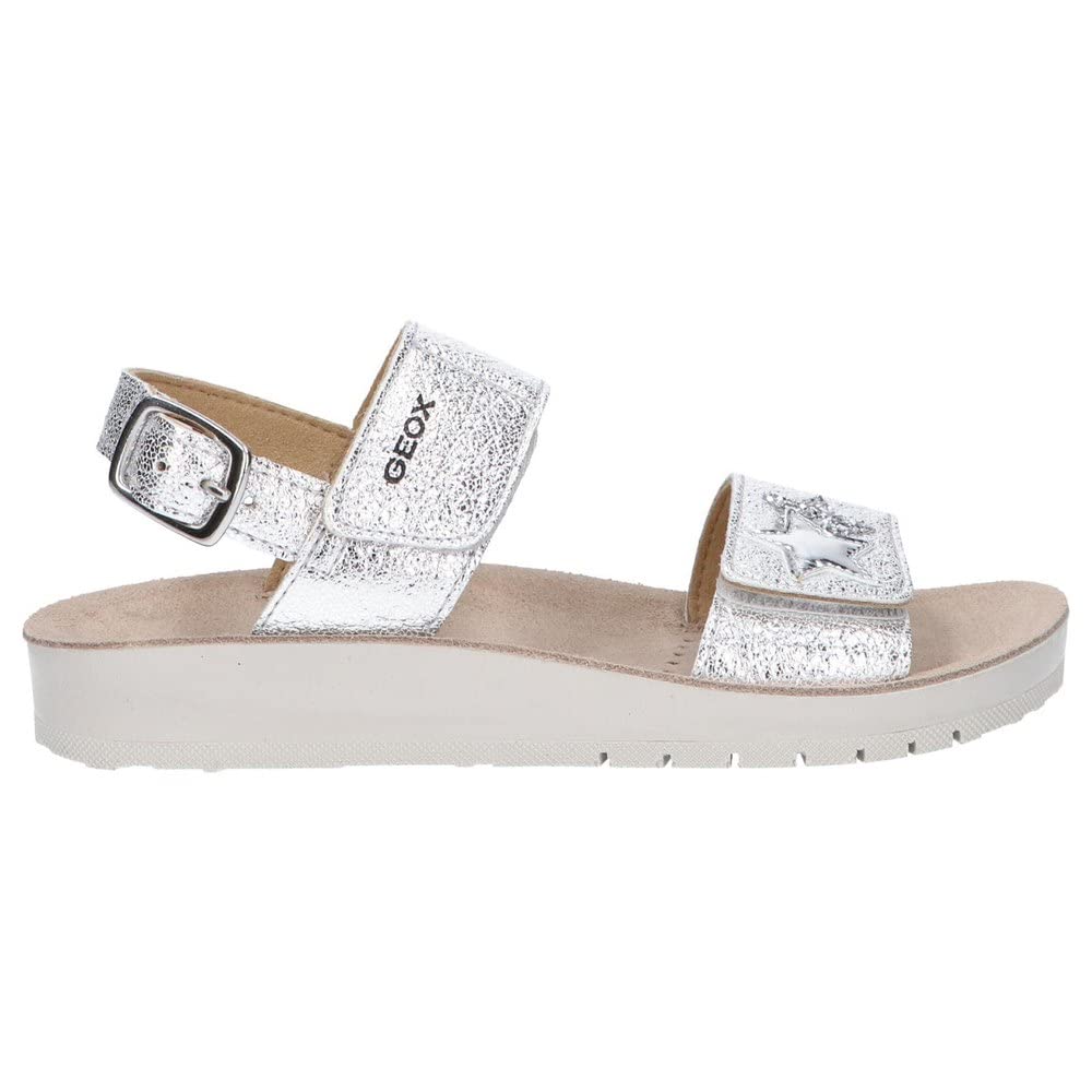 Geox Costareig 1 Girls' Sandals for Toddlers & Little Kids - Breathable & Comfortable Summer Shoes for Outdoor Play & Beach Walks