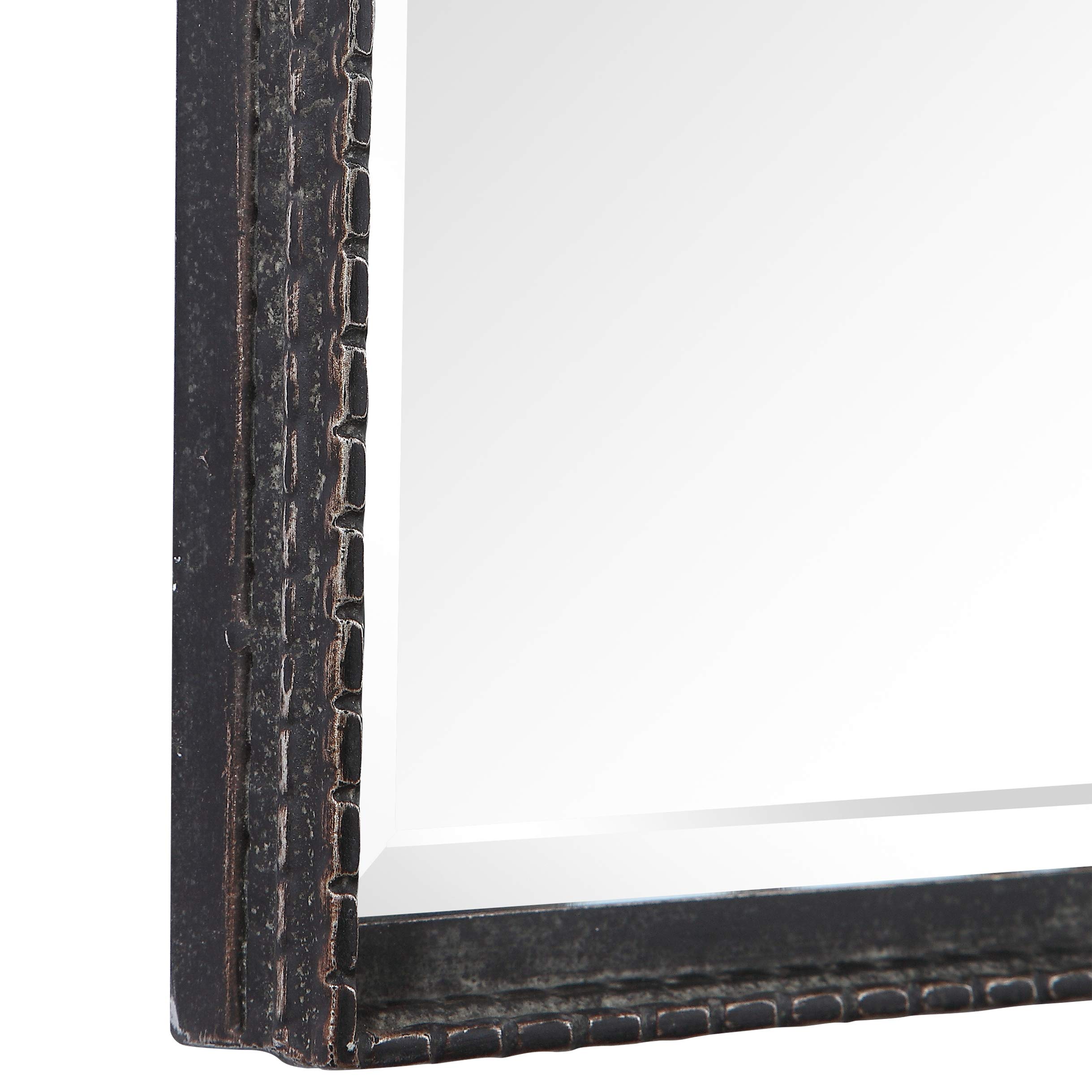 Callan Iron Vanity Mirror with Adjustable Tilt - Elegant Bathroom & Dressing Table Mirror for Makeup, Shaving & Home Decor