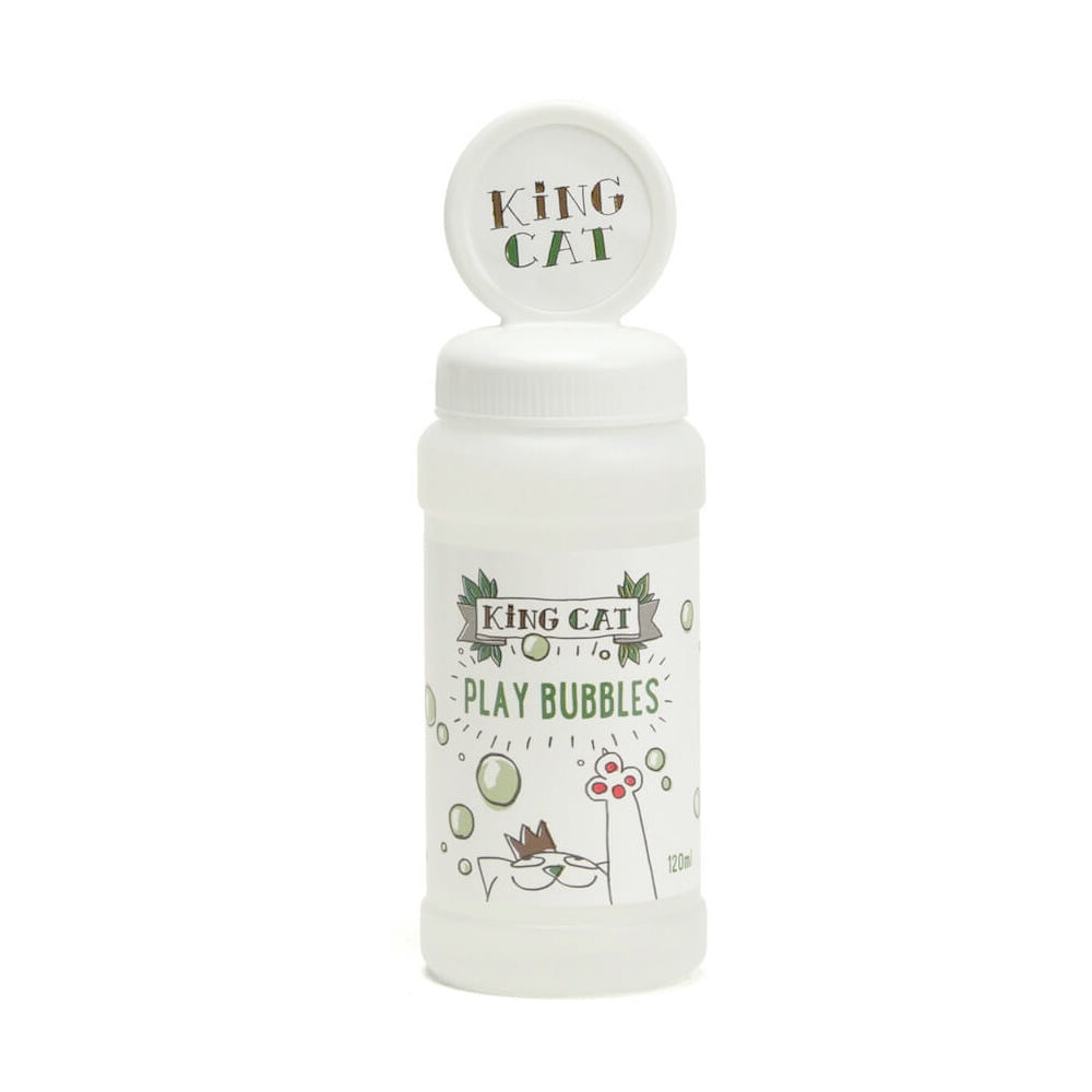 Organic Catnip Bubbles for Cats - Fun Interactive Play Toy for Kittens & Adult Cats - Perfect for Indoor Play, Training & Bonding Time