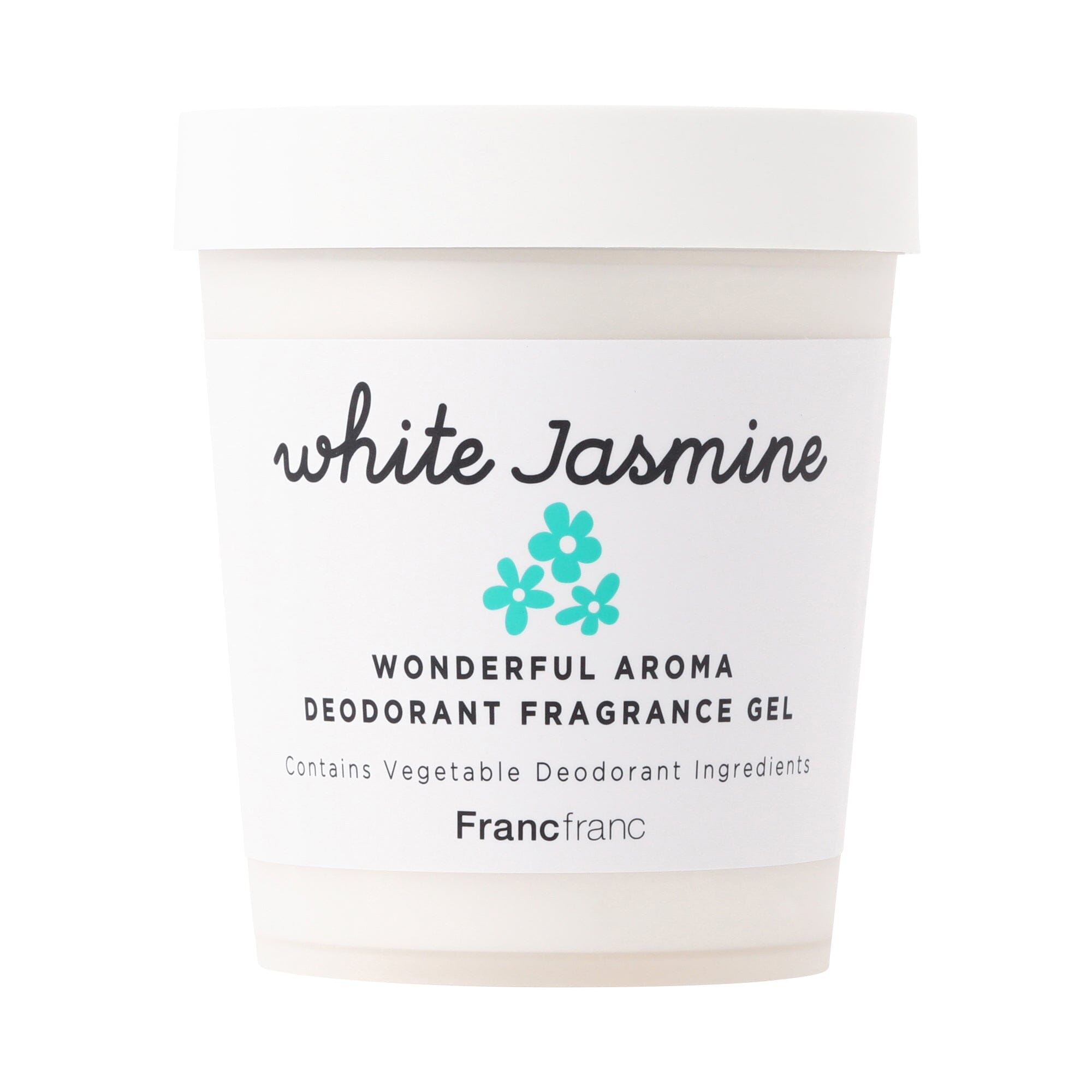 Premium White Jasmine Fragrance Gel - Long-Lasting Aroma for Home, Office & Car | Relaxing & Uplifting Scent