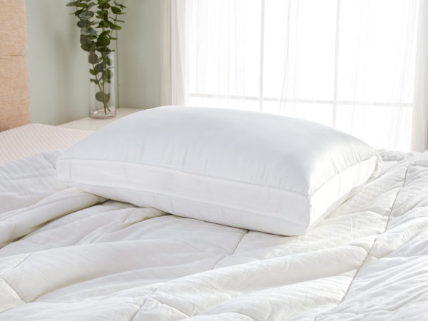 Dual Layer Extra Firm Support Pillow for Back & Side Sleepers - Carpenter Co. Comfort Pillow for Neck Pain Relief & Better Sleep