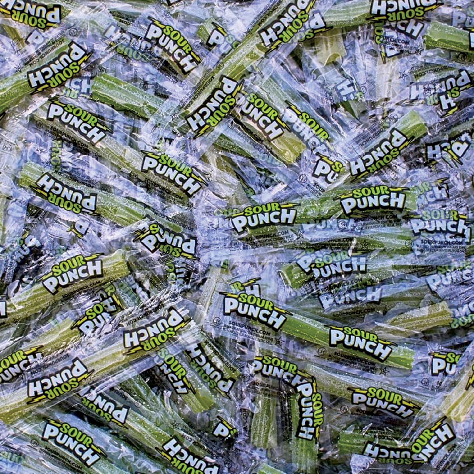 Green Apple Sour Candy Twists - 1LB Bulk Bag of Tangy Wrapped Candies | Sour Candy Variety Pack by Snackivore | Perfect for Parties, Movie Nights & Office Treats