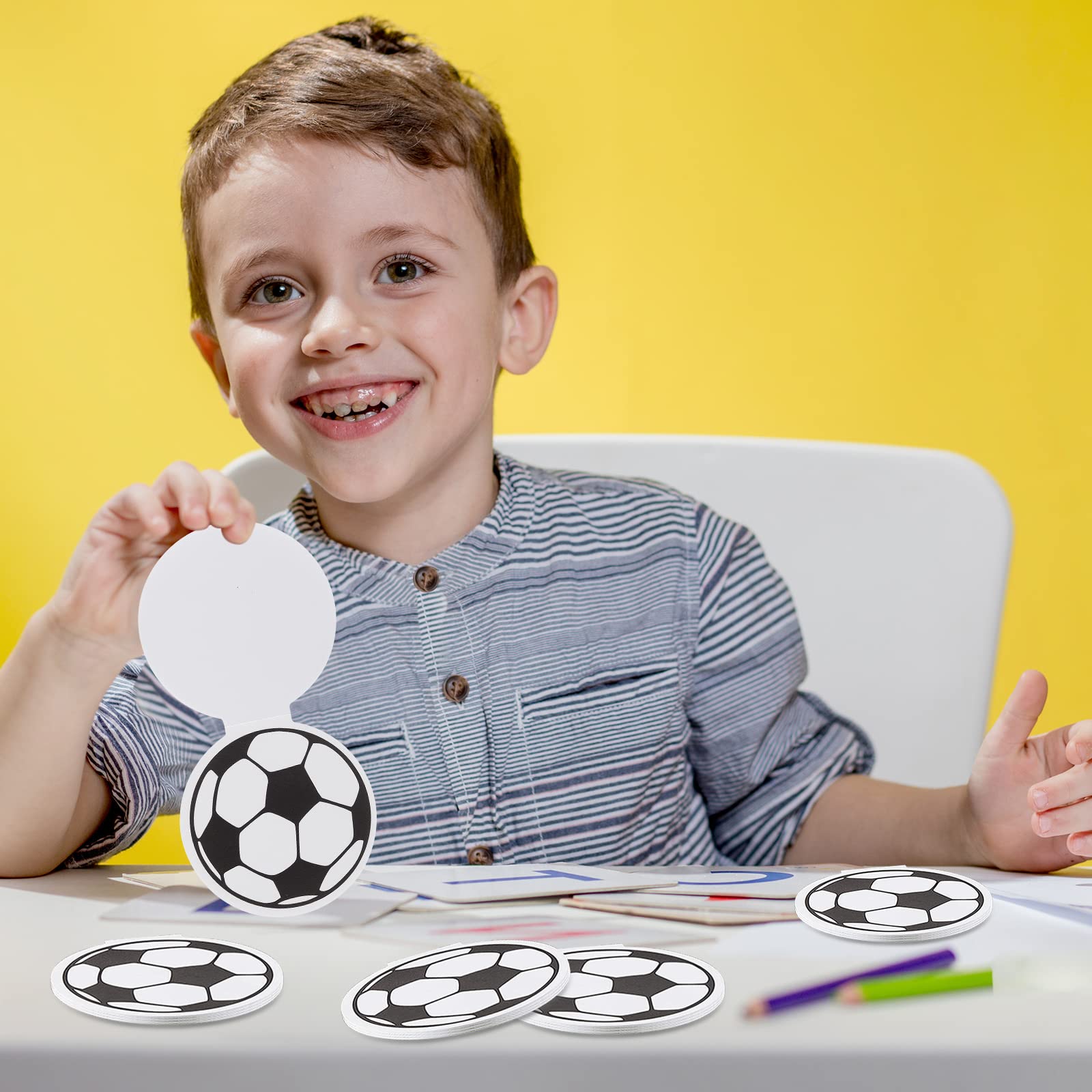 Tinlade 24-Pack Mini Soccer Notepads (3.15 Inch) - Football Themed Memo Pads for Sports Parties, Teacher Classroom Supplies, Student Rewards & Birthday Favors | Perfect for Soccer Games, School Events & Team Celebrations
