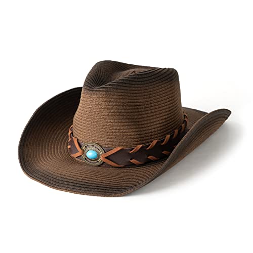 Blue Bead Belt-coffee