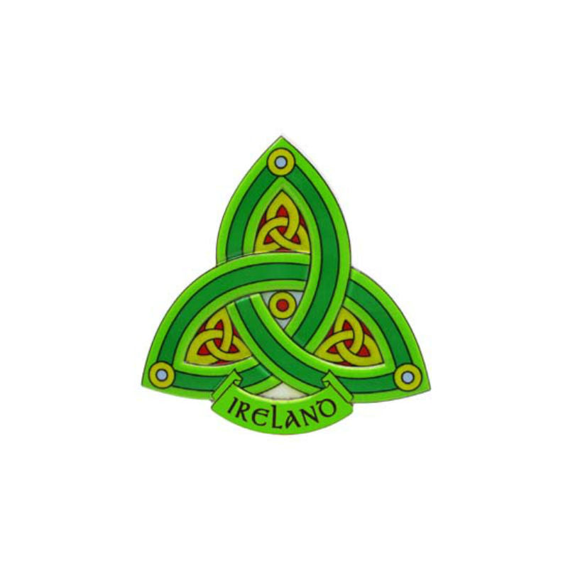 Authentic Ireland Trinity Knot Fridge Magnet - Celtic Symbol of Love & Friendship - Perfect for Home, Office, or Travel Souvenir