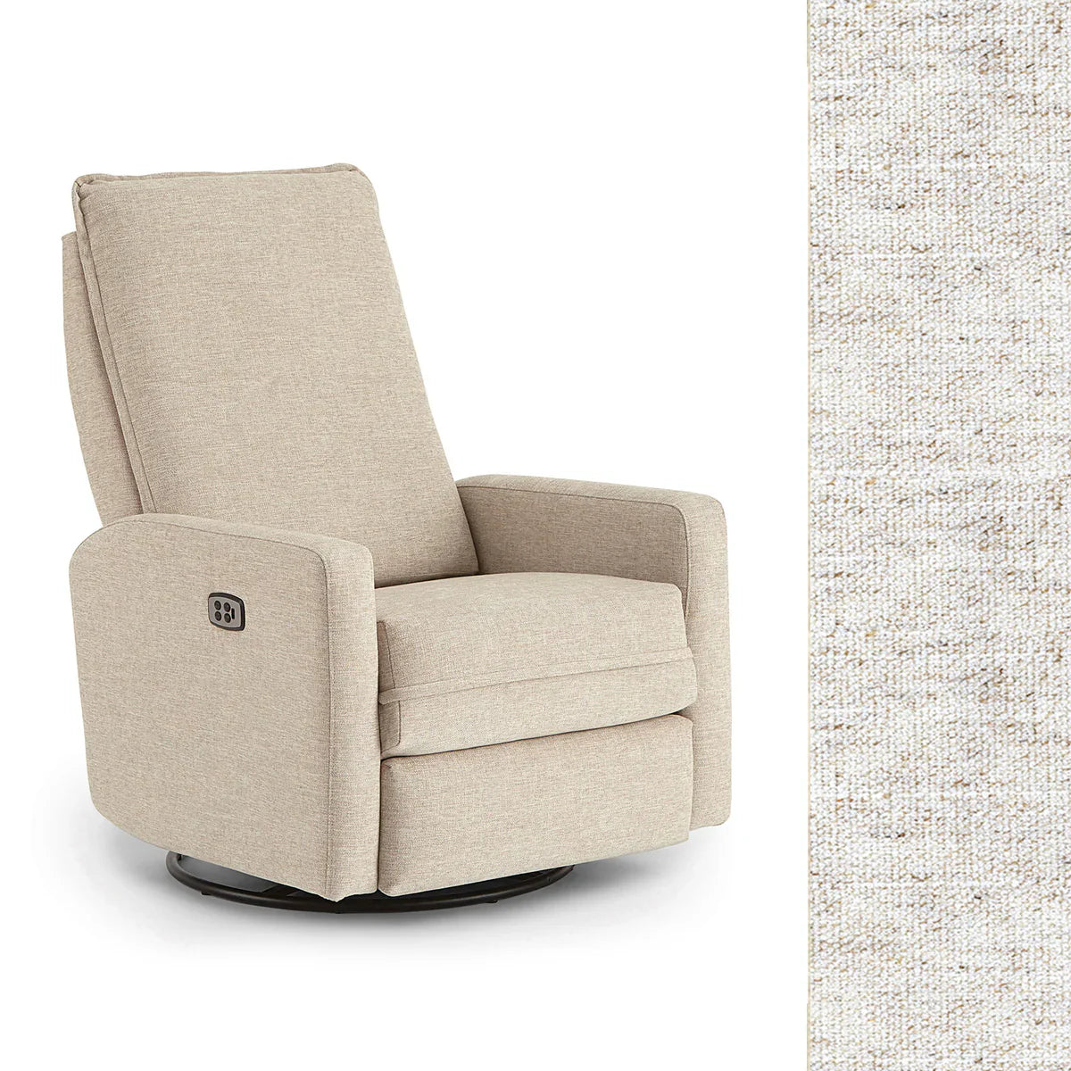 Best Calli Power Swivel Glider Recliner Chair - Ergonomic Comfort for Living Room, Nursery & Office - Perfect for Nursing, Relaxing & Working from Home