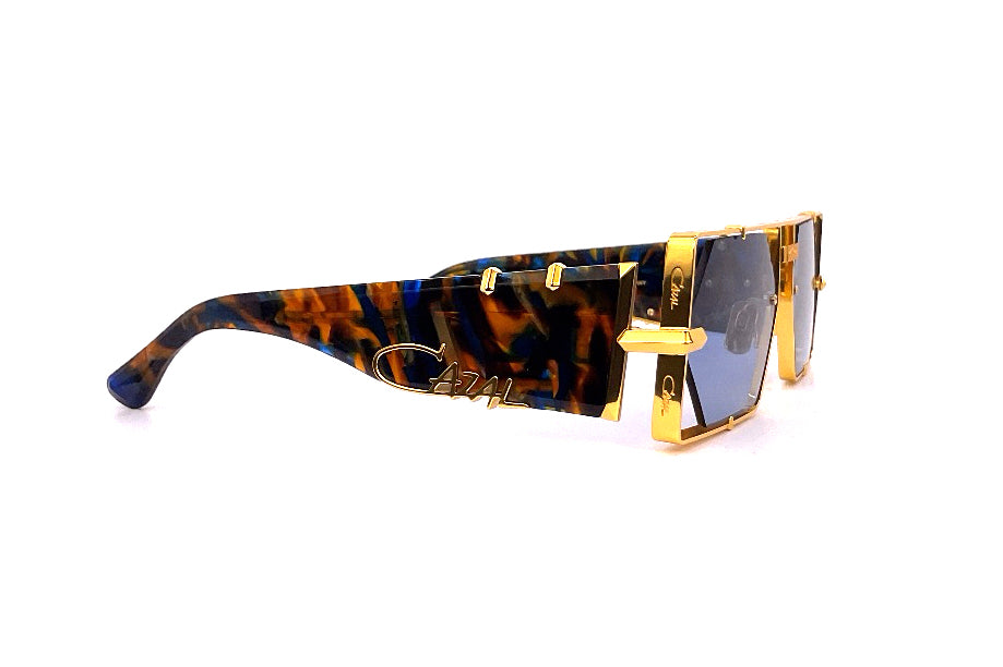 Cazal 004 Sunglasses - Bronze/Gold Frame with UV Protection - Stylish Retro Aviator Sunglasses for Men & Women - Perfect for Outdoor Activities, Driving, and Fashion Accessories