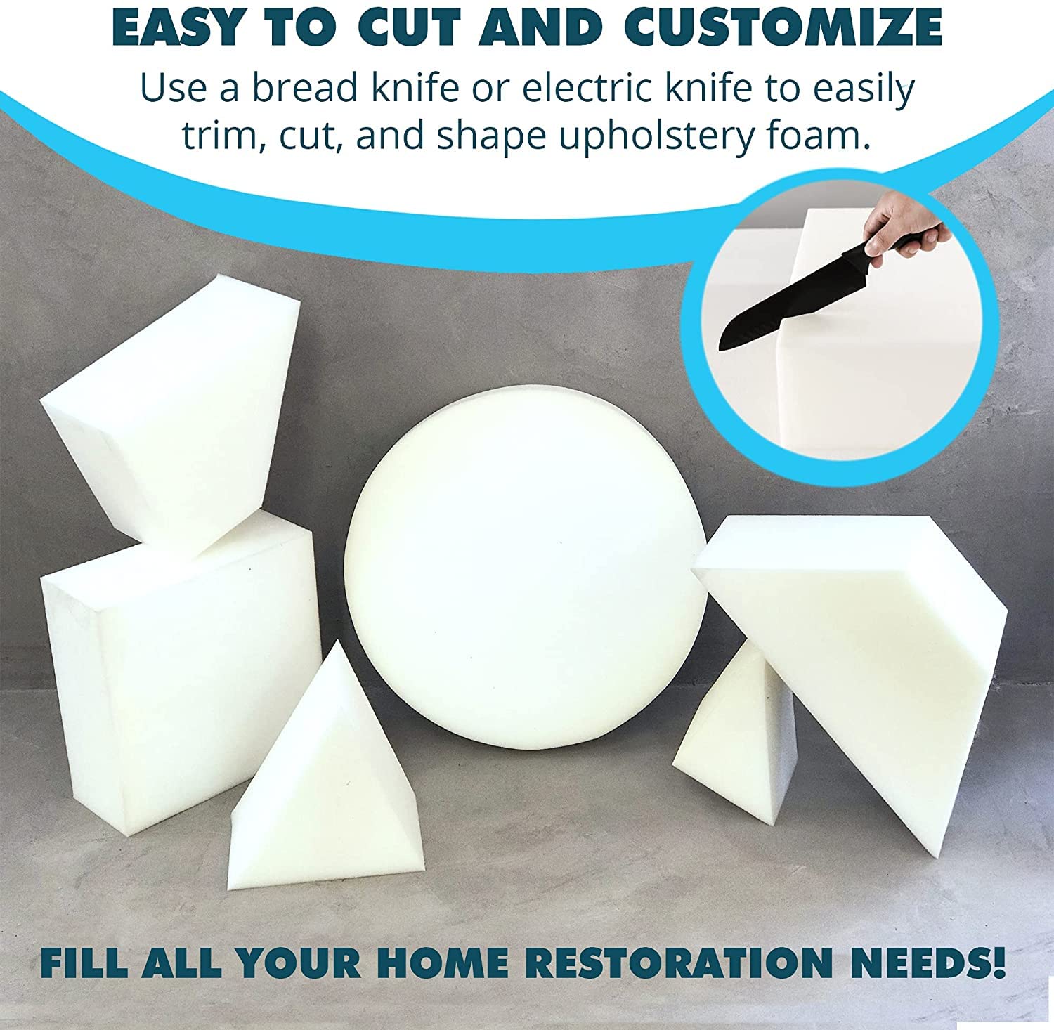 High Density Upholstery Foam Padding 4