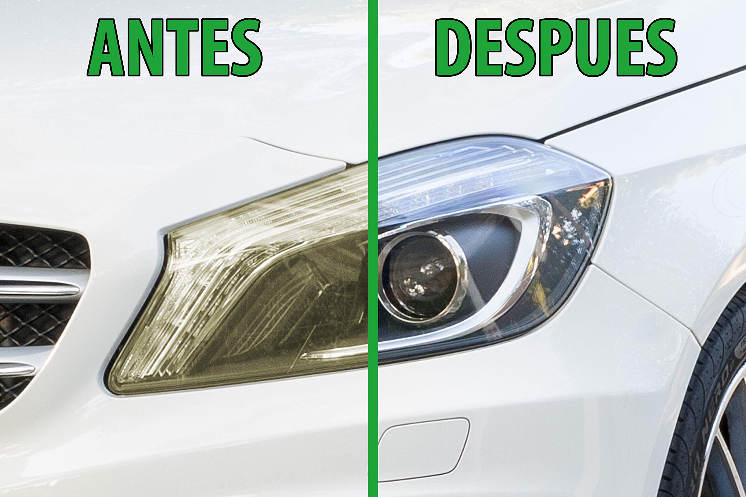 Turtle Wax 51768 Headlight Restorer Kit - Restore Cloudy Headlights & Improve Visibility | Car Headlamp Cleaning & Brightness Restoration Kit for Safe Night Driving