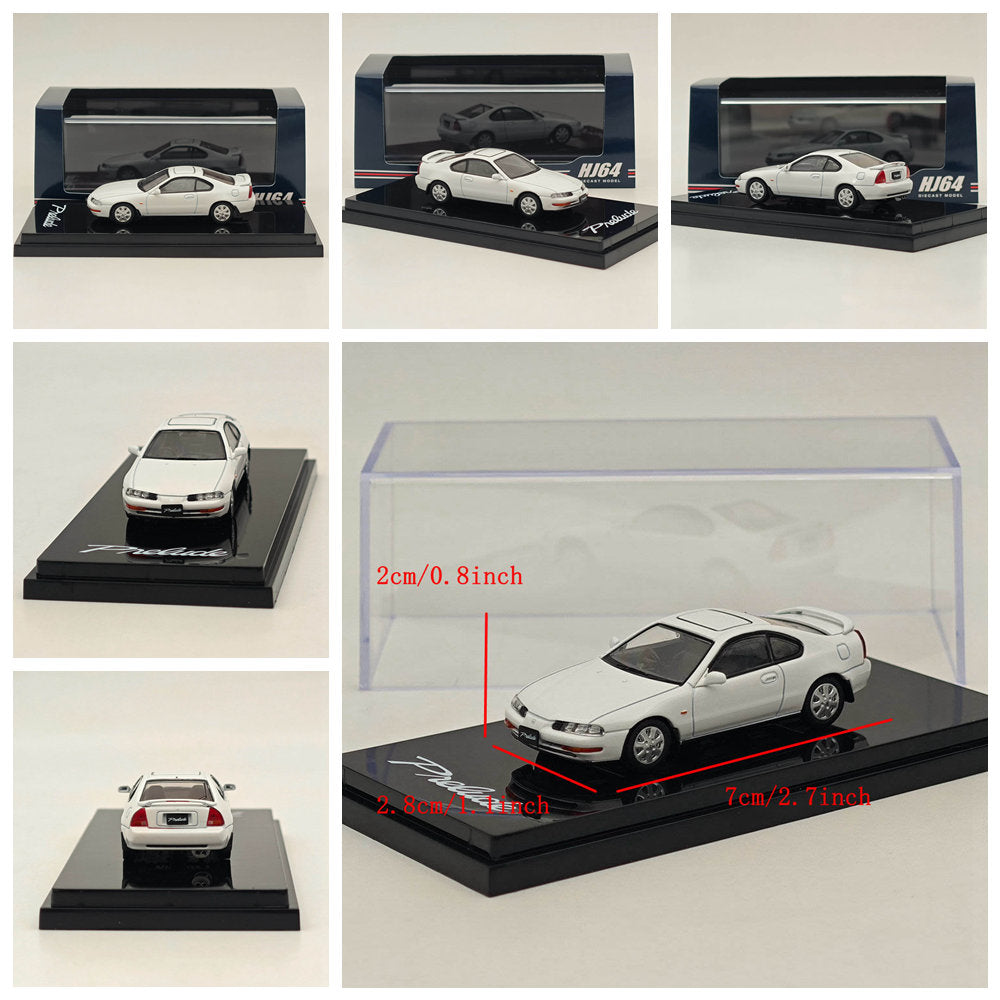 1/64 Scale Hobby Japan PRELUDE 2.2Si VTEC (BB4) Early Version Limited Edition Diecast Model Car - Perfect for Collectors, Display, and Racing Simulation Scenes