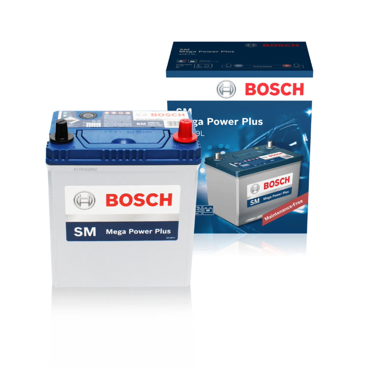 Bosch NS40L 12V Car Battery - 300 CCA, Reliable Starting Power for Cars, Trucks & SUVs - Perfect for Cold Weather & Daily Commuting