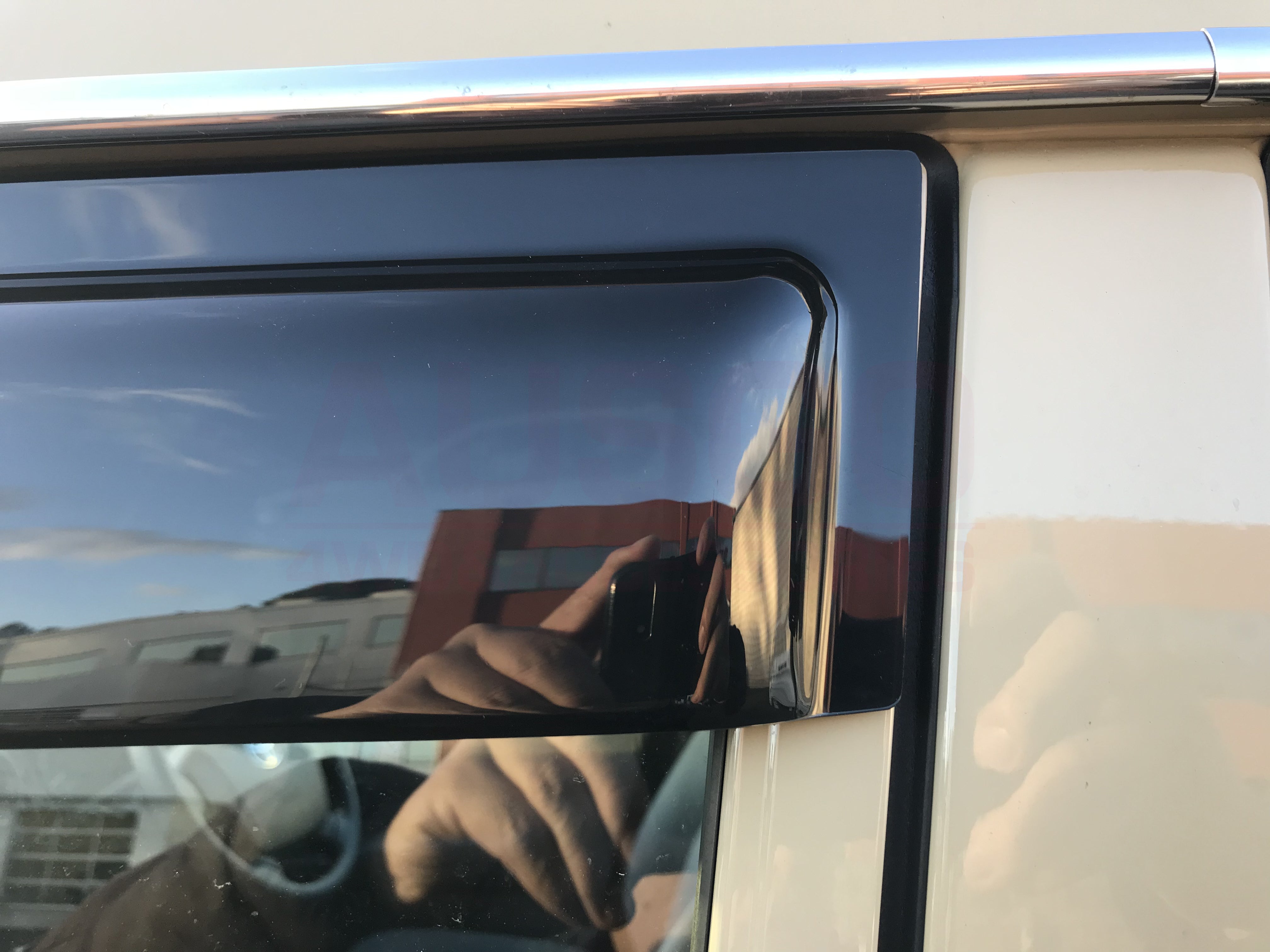 Premium Weather Shields for Toyota Land Cruiser 79 (LC79) - Durable Wind & Rain Deflectors for Off-Road Adventures & Daily Commute