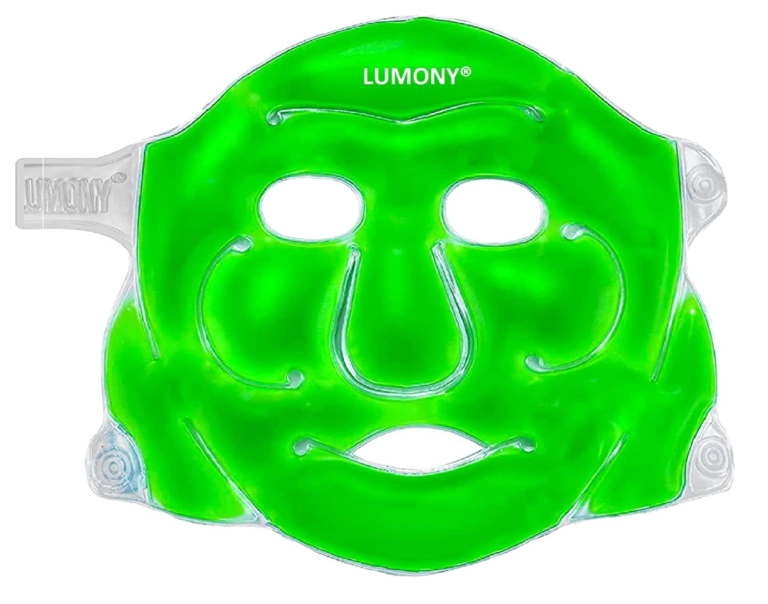 LUMONY® Dr Marc's Cooling Gel Face Mask - Hydrating & Relaxing Gel Mask for All Skin Types, Made in India | Perfect for Spa Days, Sunburn Relief & Post-Workout Recovery