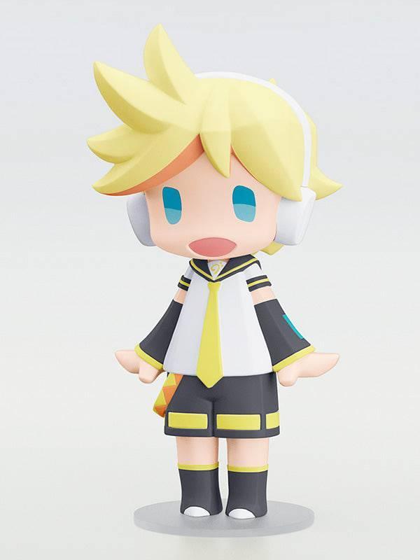 Kagamine Len Good Smile Figure - Character Vocal Series 02 HELLO! - Anime Collectible for Fans & Display - Perfect for Cosplay, Room Decor, and Gift Giving