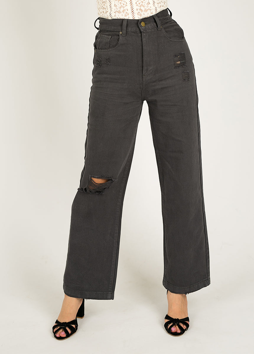 Stylish Addy Denim Jeans in Slate Wash - Perfect for Casual Outfits & Everyday Wear