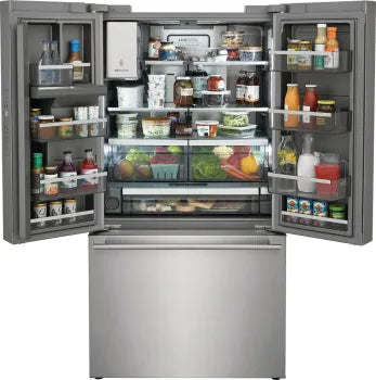 Electrolux ERFC2393AS 36-Inch Counter Depth French Door Refrigerator - Energy Efficient Stainless Steel Smart Fridge for Modern Kitchens