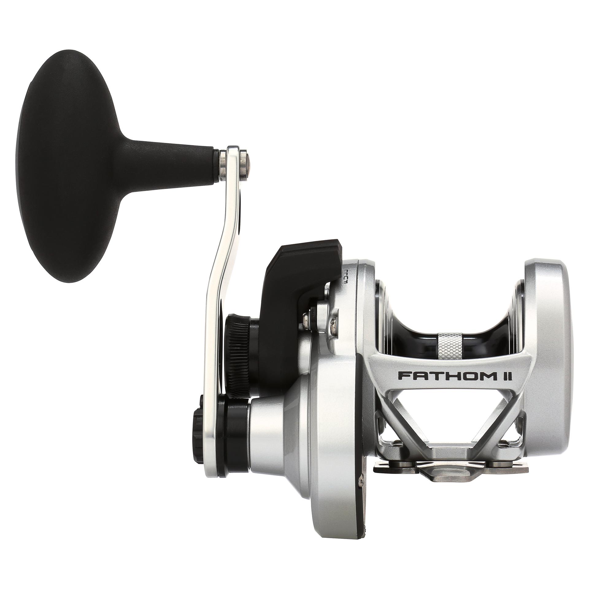 Penn Fathom II Lever Drag Conventional Fishing Reel - Saltwater & Freshwater Trolling Reel for Offshore & Inshore Fishing - Perfect for Deep Sea, Surf Casting & Boat Fishing