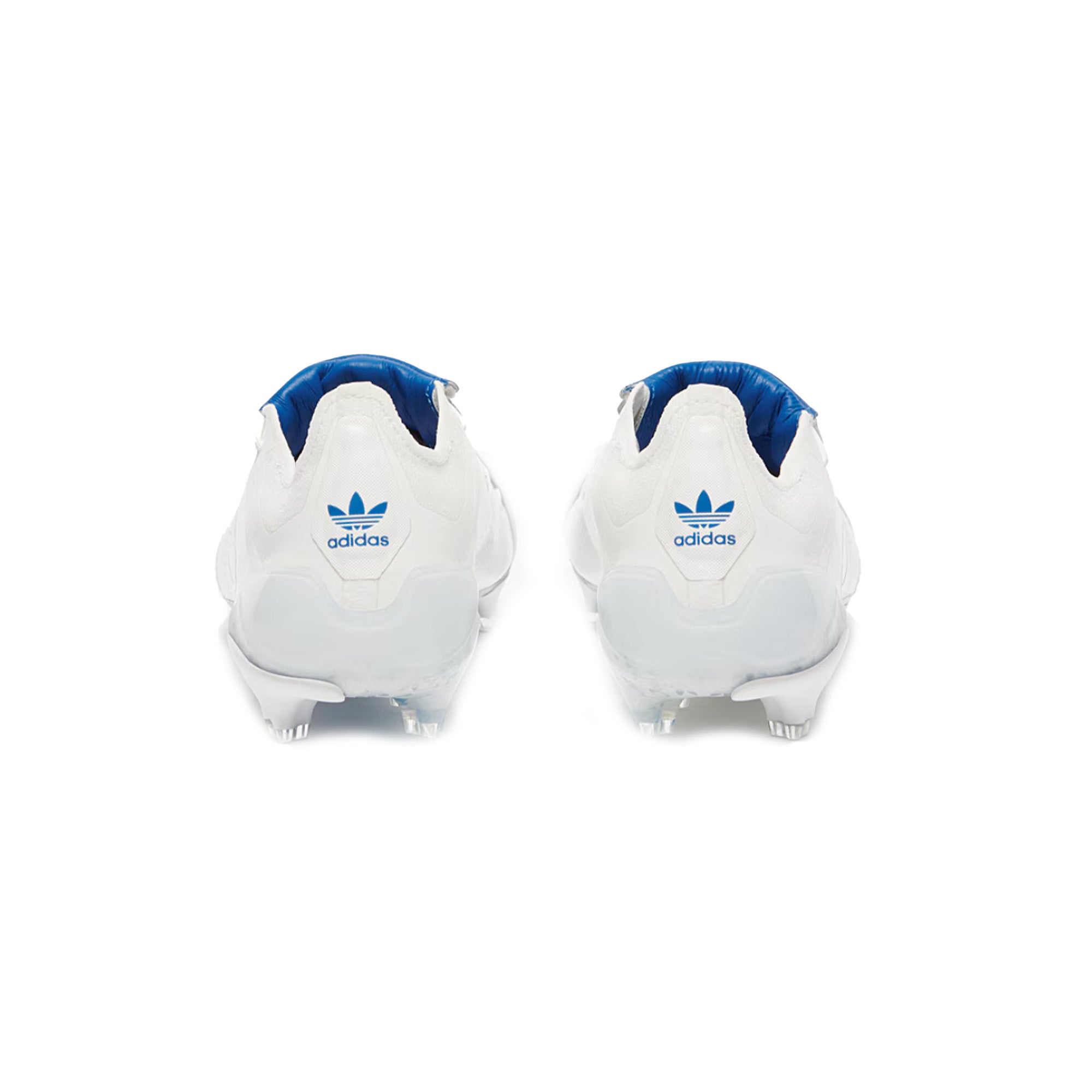 Adidas Predator Elite FG Soccer Cleats - David Beckham White & Blue Limited Edition (2024) | Perfect for Professional Matches & Training Sessions