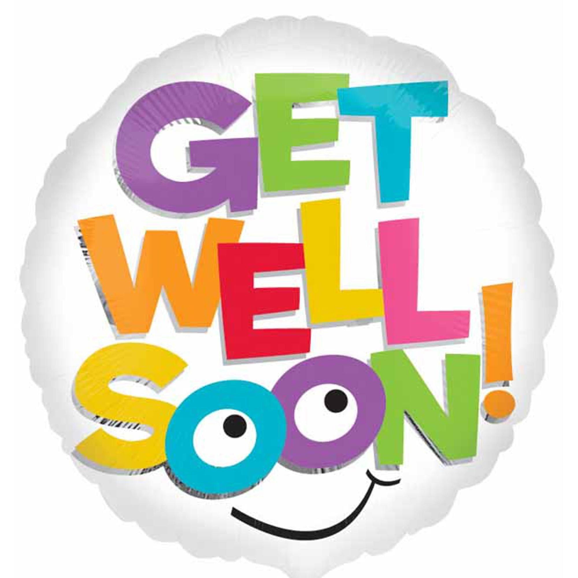 Get Well Soon Vinyl Letter Pack - Set of 20 Colorful Decorative Letters for DIY Cards, Scrapbooking & Home Decor | Perfect for Hospital Gifts, Recovery Wishes & Craft Projects