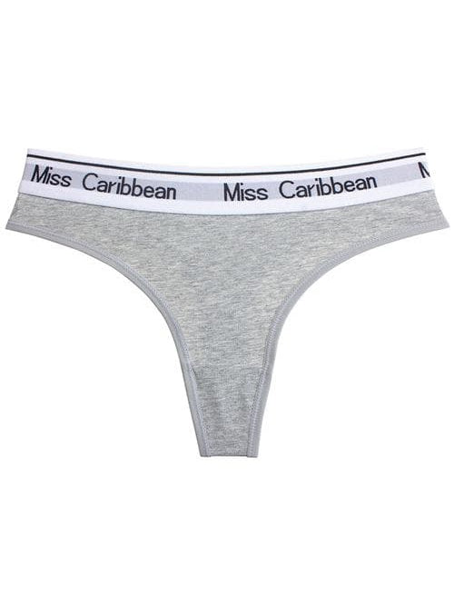 ZASUWA Women's Seamless Thong Underwear - Comfortable & Breathable Caribbean Fitness Panties for Yoga, Gym & Workout