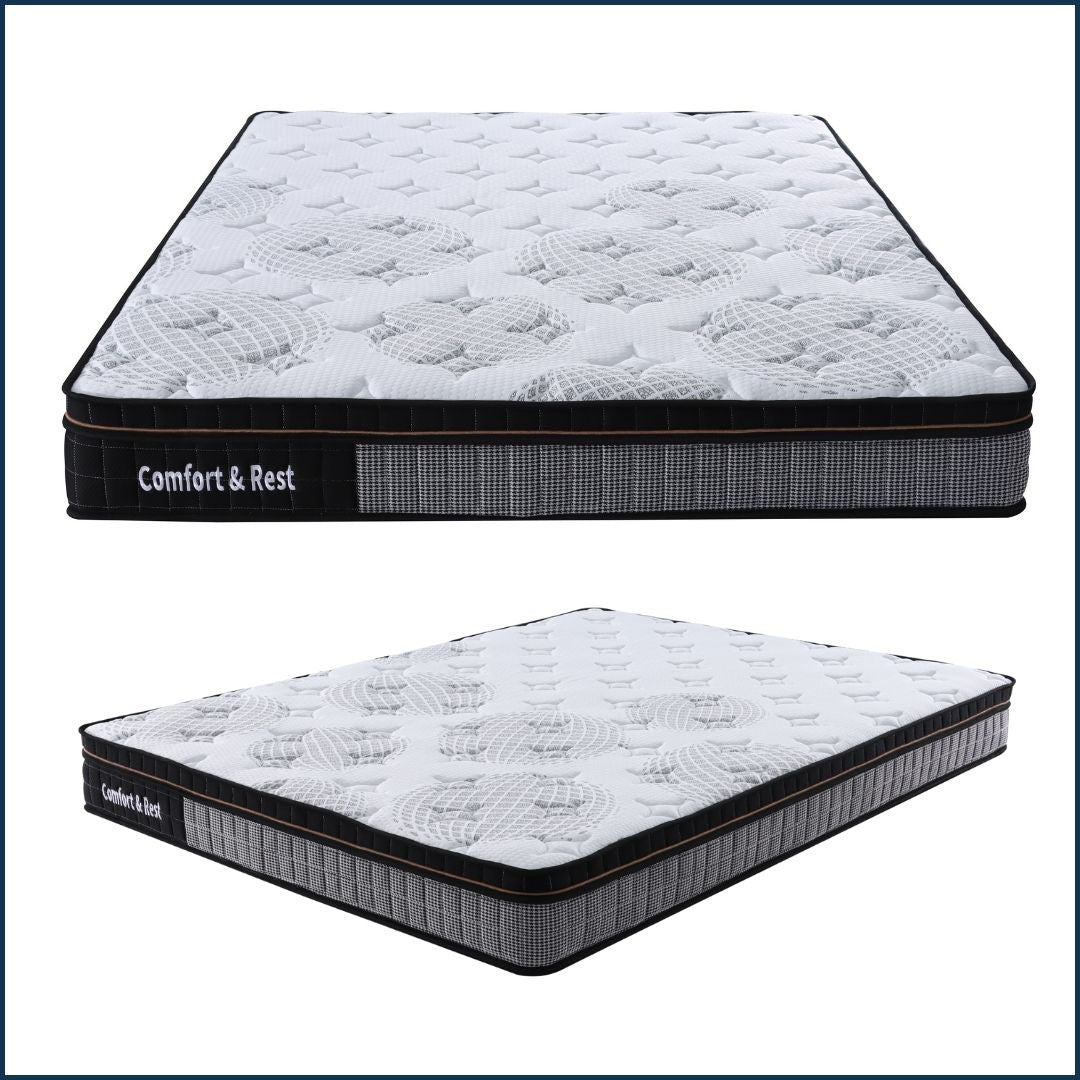 Premium Comfort Pocket Springs Mattress - Single Size for Optimal Support & Restful Sleep | Ideal for Small Bedrooms, Guest Rooms & Apartments