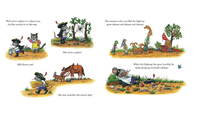 The Highway Rat by Julia Donaldson & Alex Scheffler - Children's Storybook for Bedtime Reading & Family Storytime