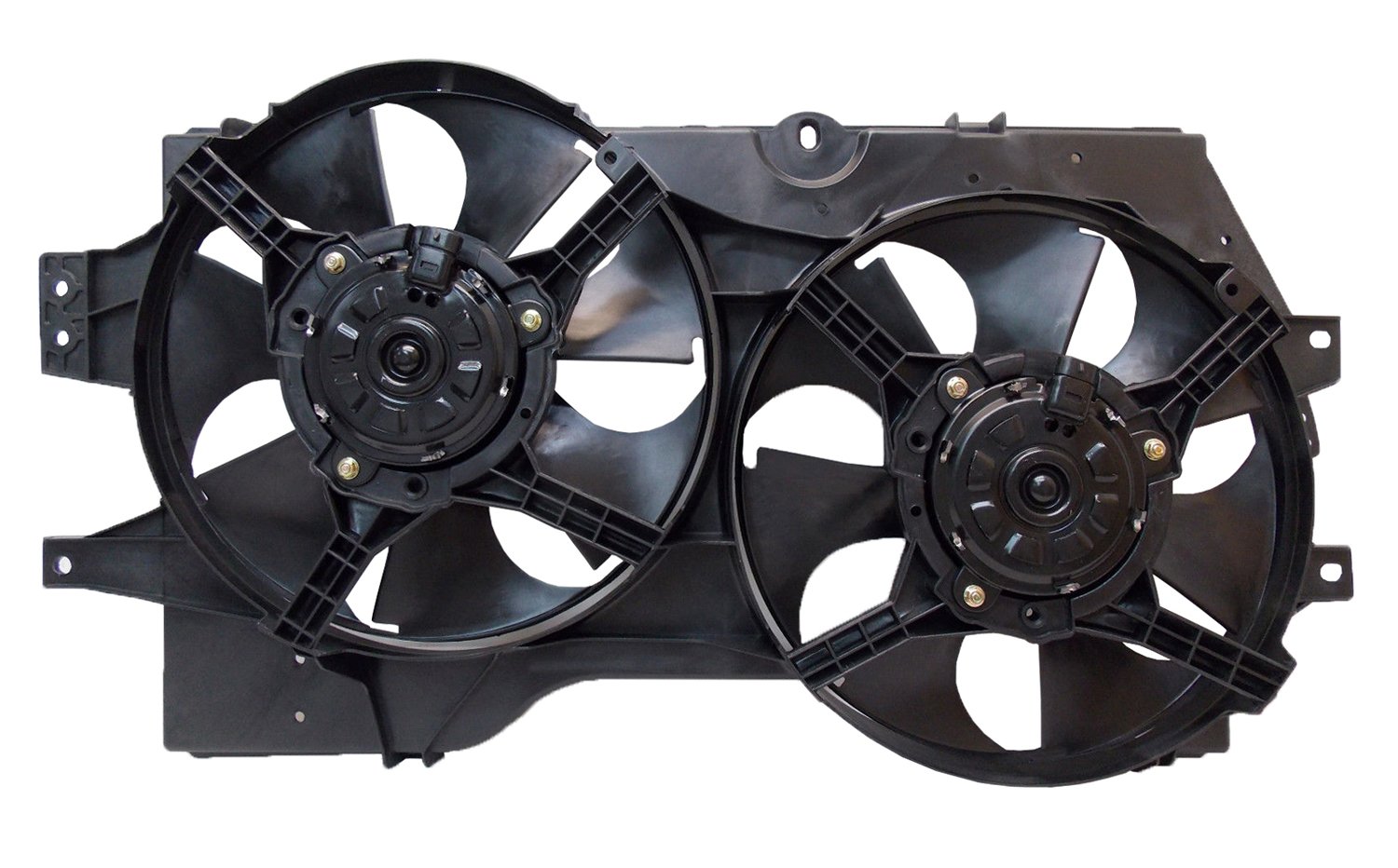 Dodge Grand Caravan Plymouth Voyager Radiator & Condenser Fan Replacement - CH3115104 - Perfect for Cooling System Repair & Maintenance