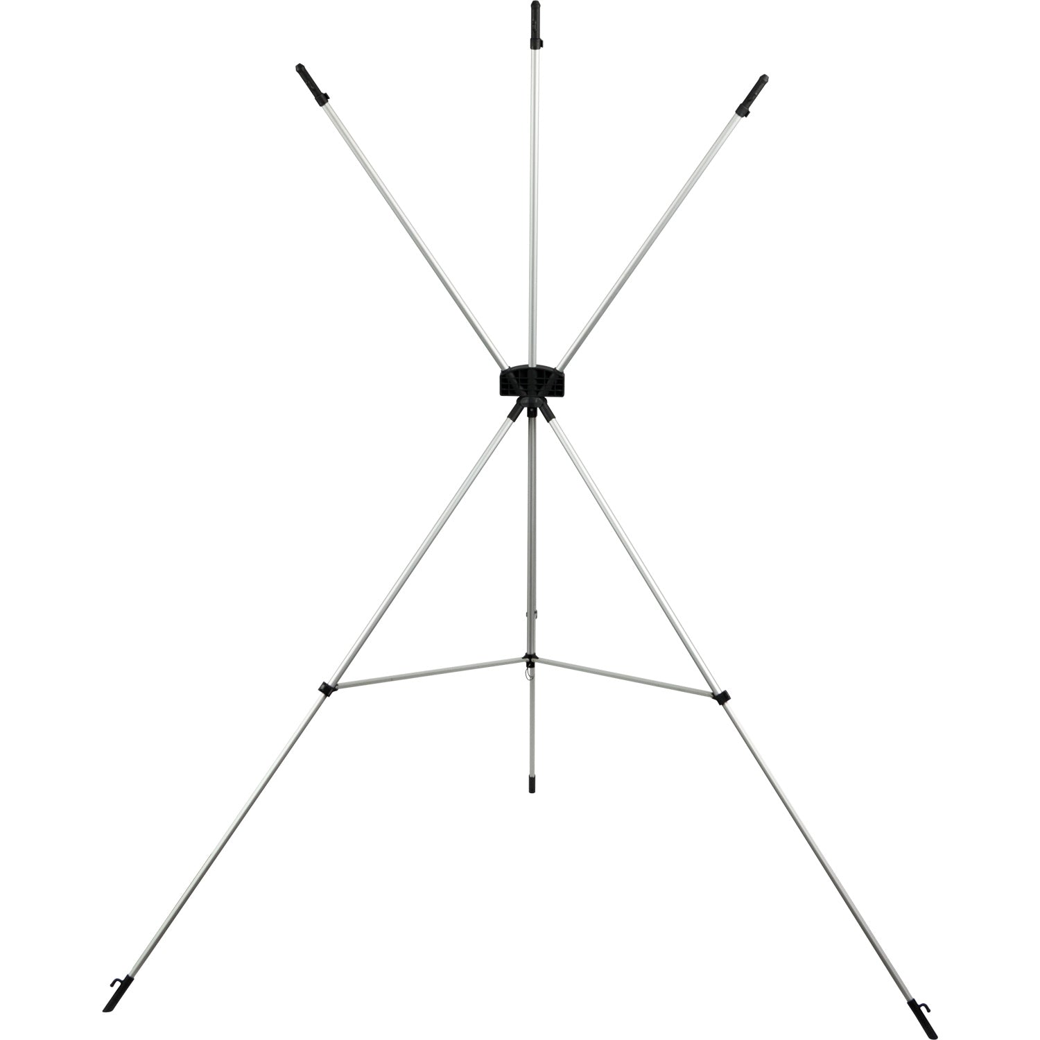 X Drop Wrinkle Resistant Sweep Backdrop Kit - High Key White (5' x 12') - Perfect for Photography Studios, Video Production & Virtual Backgrounds