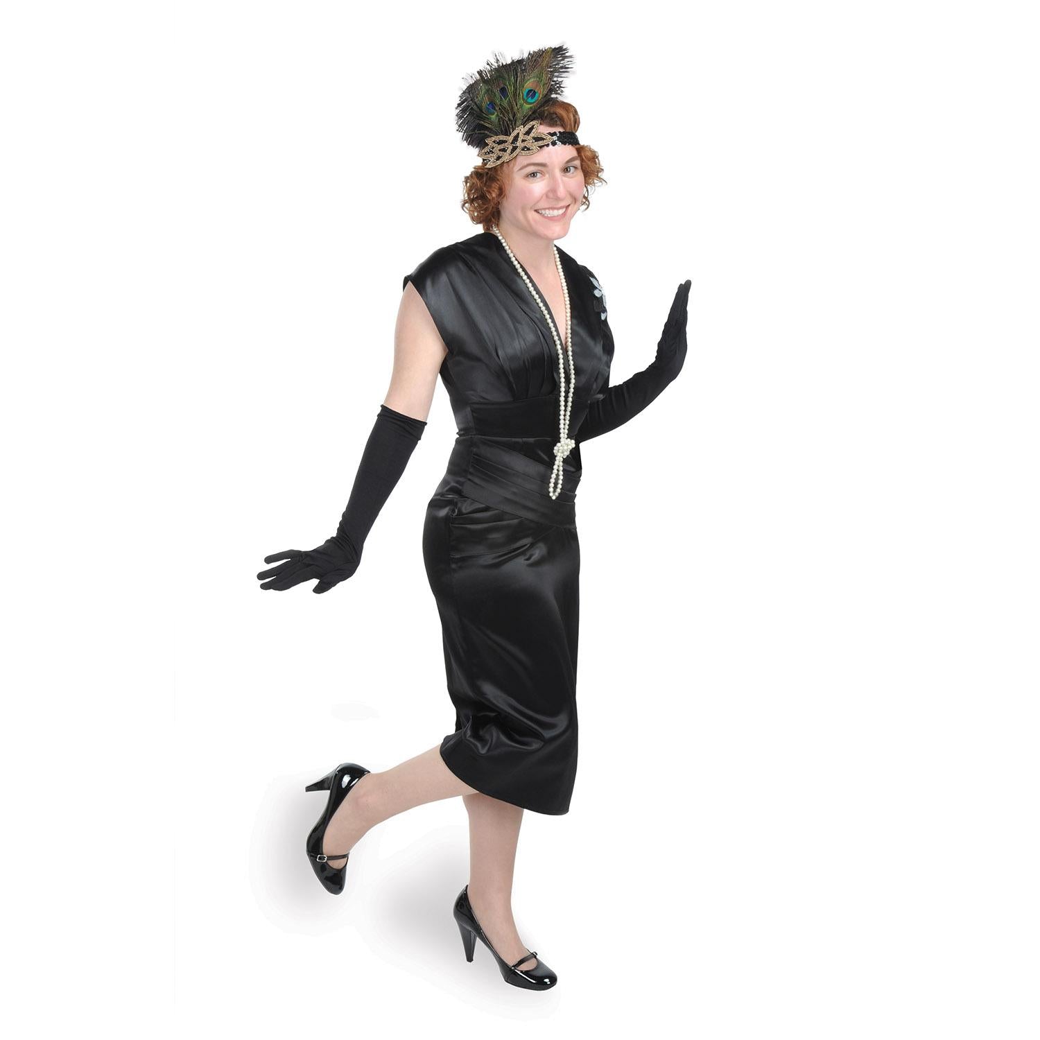 12 Pack Beistle Flapper Peacock Headbands for Women - 1920s Gatsby Party Costume Accessories - Roaring 20s Themed Events, Halloween, Cosplay, and Vintage Photo Shoots
