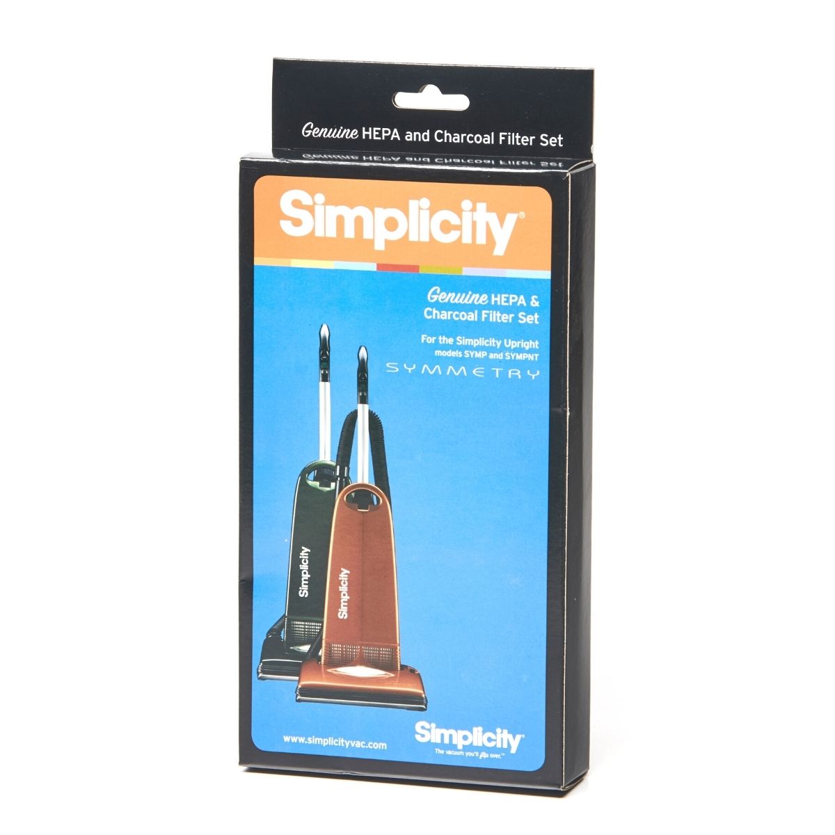 Simplicity SSPF Symmetry Premium HEPA & Charcoal Air Filter Replacement Set for Home & Office Air Purifiers - Improves Indoor Air Quality, Reduces Allergens & Odors