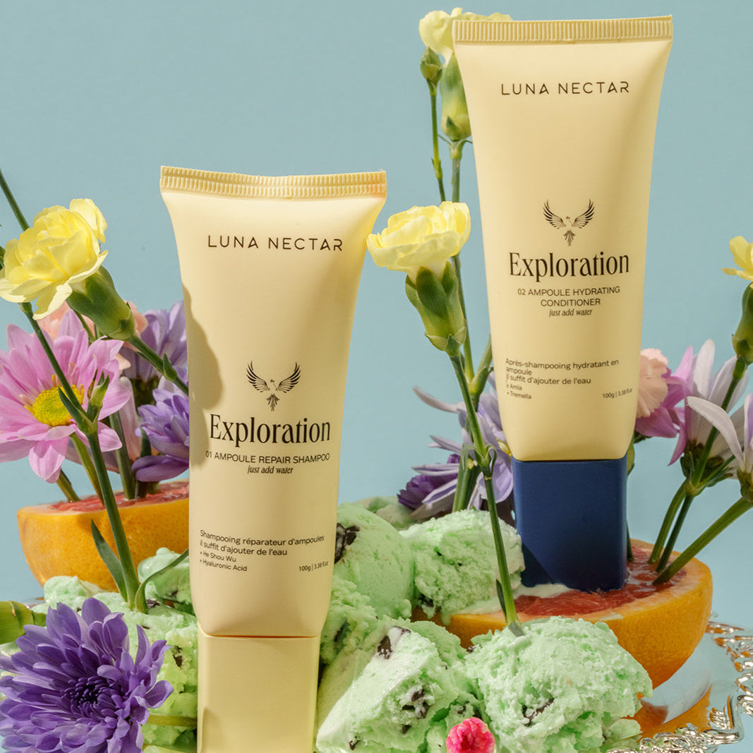 Exploration 02 Ampoule Hydrating Conditioner - Deep Moisturizing Hair Treatment for Dry & Damaged Hair | Salon-Quality Hydration at Home | Perfect for Color-Treated & Chemically Processed Hair