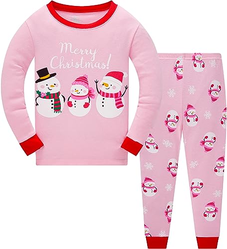 Pink Three Snowman