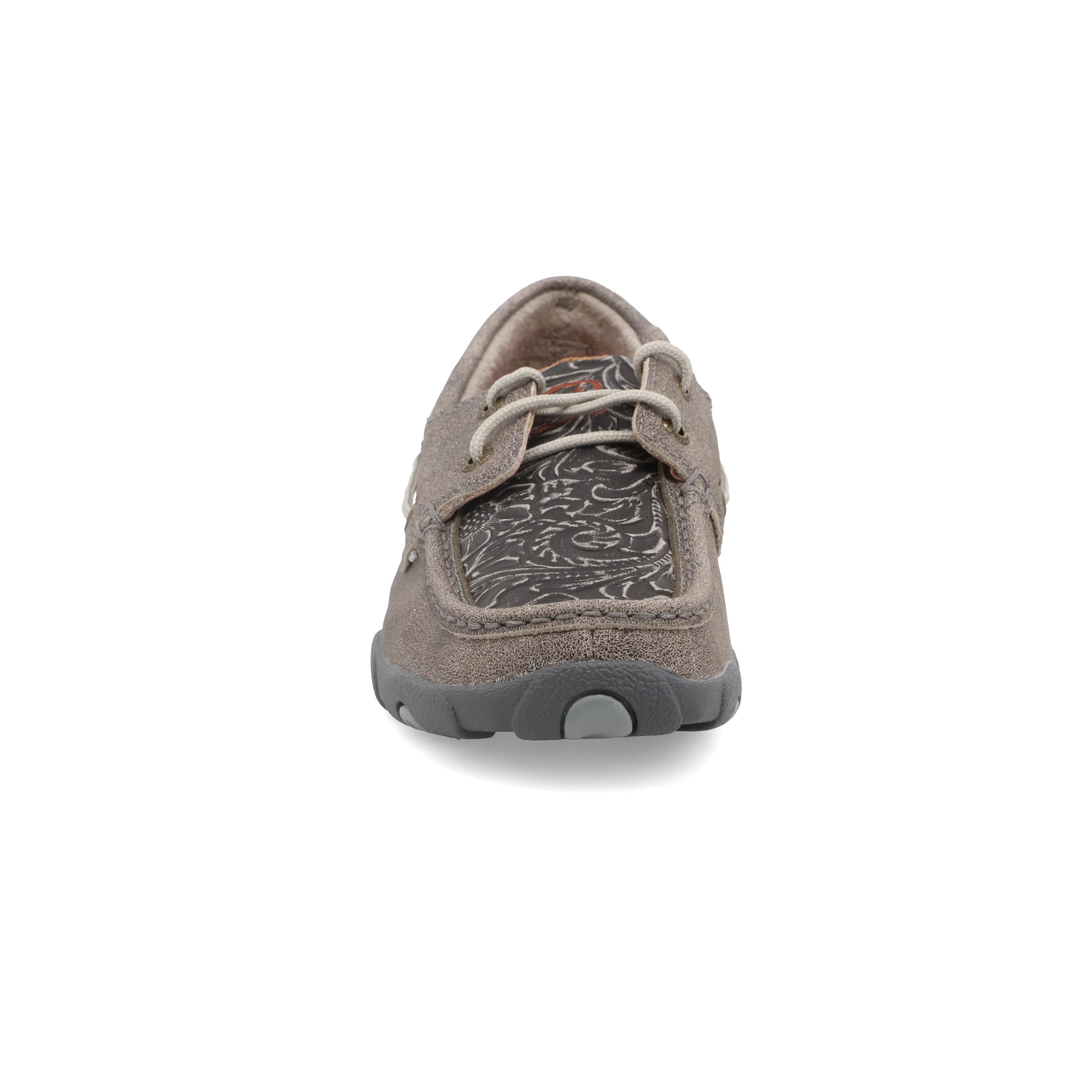 Twisted X Women's Comfortable Boat Shoe Driving Moc - Slip-Resistant Moc Toe Loafers for Casual Wear, Boating & Driving