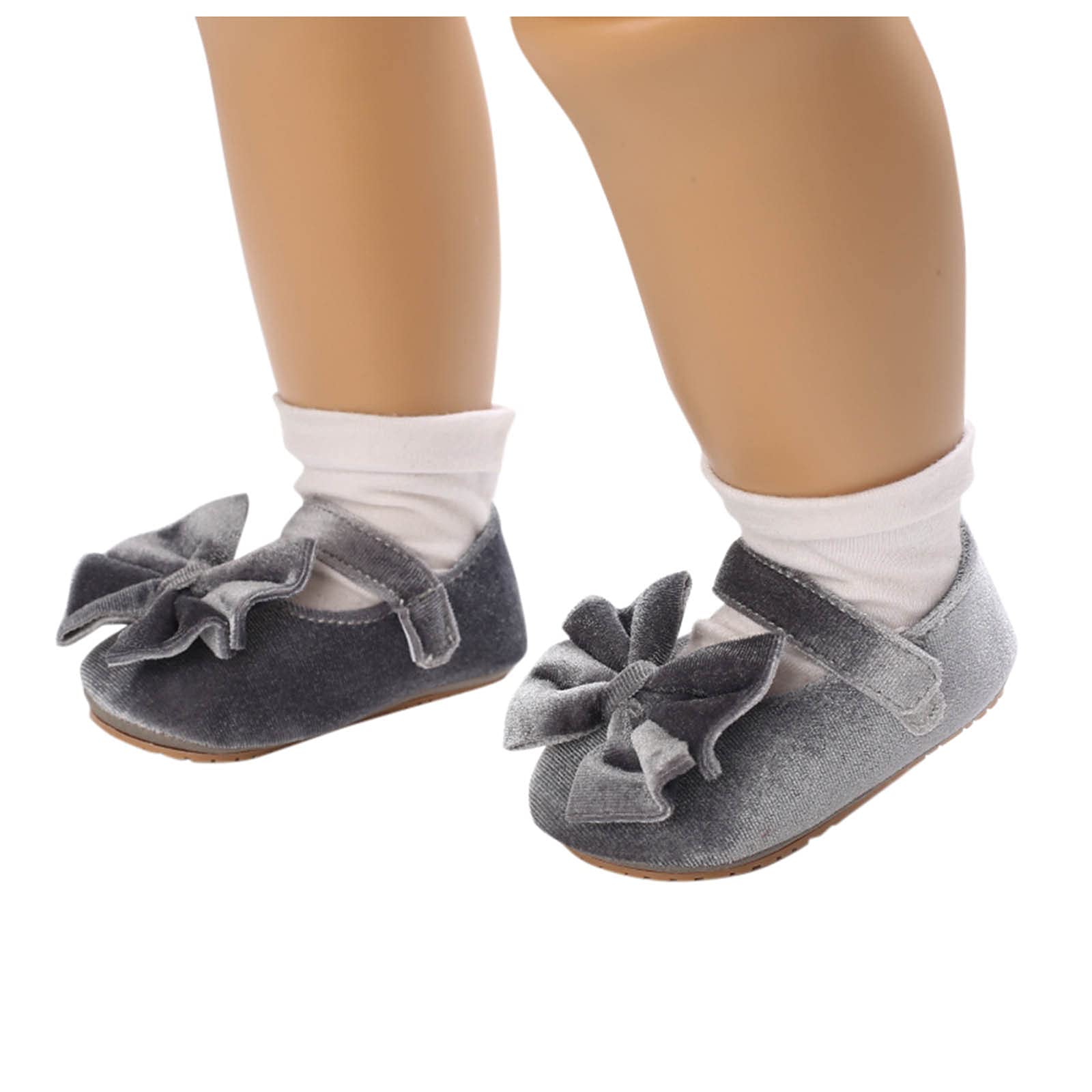 Lykmera Baby Girls Soft Prewalker Shoes - Fashion Princess Style with Bowknot - Comfortable First Walking Shoes for Infants - Perfect for Indoor Play, Outdoor Walks & Special Occasions