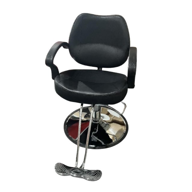 Hydraulic Leather Swiveling Styling Chair - Adjustable Height Salon Chair for Hairdressing, Barber, Makeup & Home Office - Ergonomic Beauty Salon Furniture with Smooth 360° Rotation