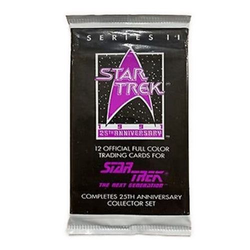 1991 Impel Star Trek Series 2 Trading Cards - Unopened Vintage Pack for Collectors | Perfect for Sci-Fi Memorabilia Collections & Gift Giving