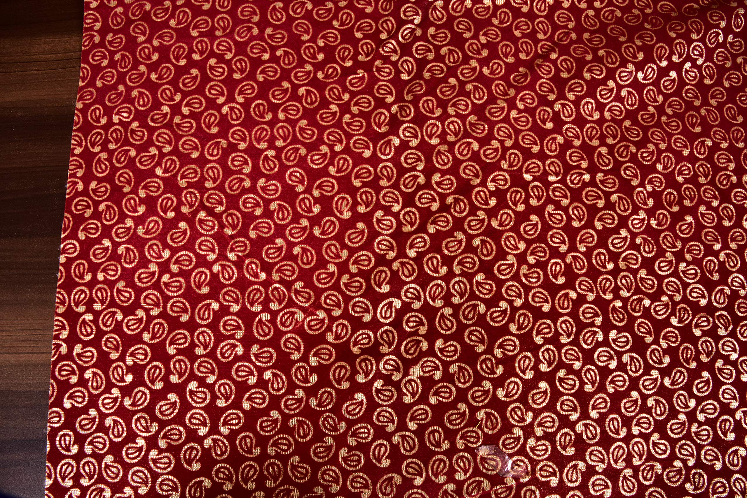 Eloria Velvet Fabric by The Yard - Premium Upholstery & Drapery Material for Sofas, Curtains, Cushions and Clothing - Perfect for Home Decor, DIY Projects and Fashion Design