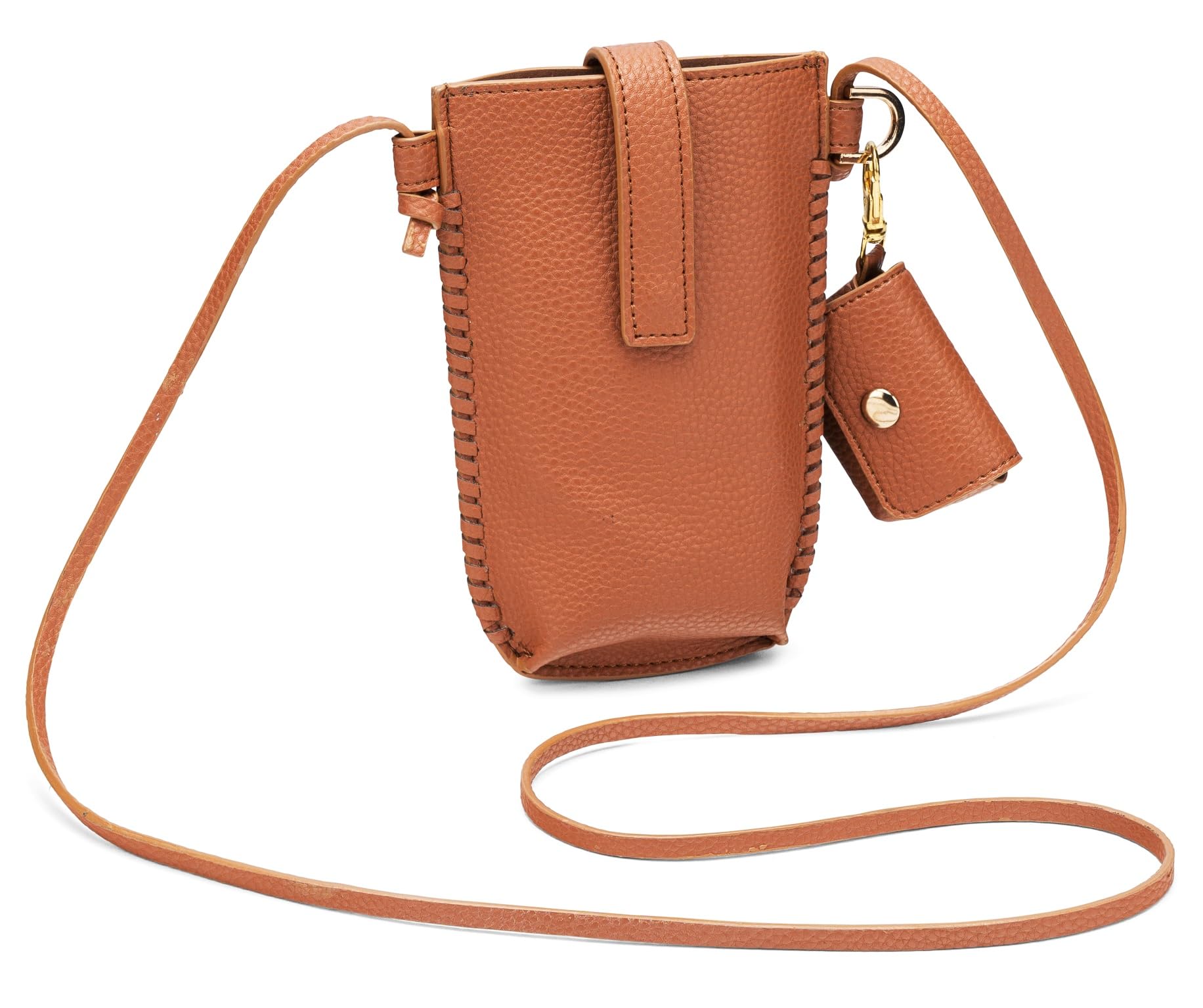 Dani Crossbody Phone Bag with Detachable Earbud Case - Minimalist Phone Holder for Women - SAVVY Compact & Stylish Design - Perfect for Travel, Shopping, and Everyday Use