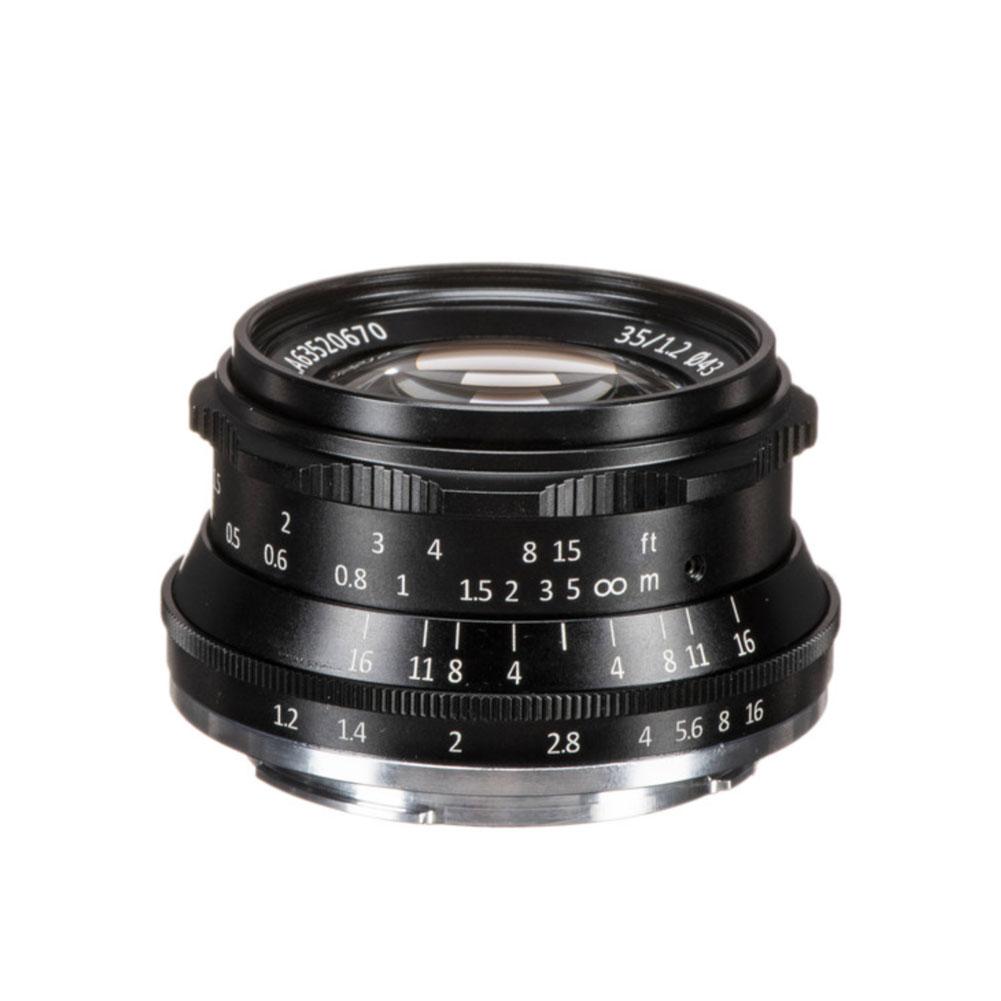 7artisans 35mm f/1.2 Large Aperture Manual Focus Lens for Sony E Mount - Black (Demo Stock) | Perfect for Portrait, Street & Low Light Photography