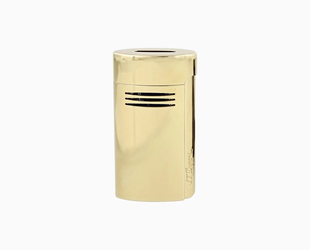 Premium S.T. Dupont Megajet Gold Plated Cigar Lighter - Windproof Butane Torch for Cigars, Perfect for Outdoor Smoking, Gifts & Luxury Collectibles