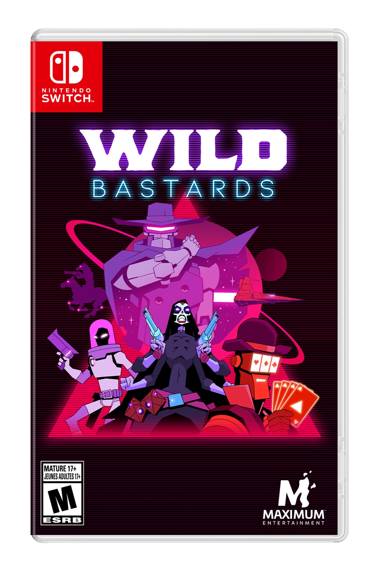 Wild Bastards - Nintendo Switch Game | Action-Adventure Shooter for Single & Multiplayer | Perfect for Home Gaming & On-The-Go Play