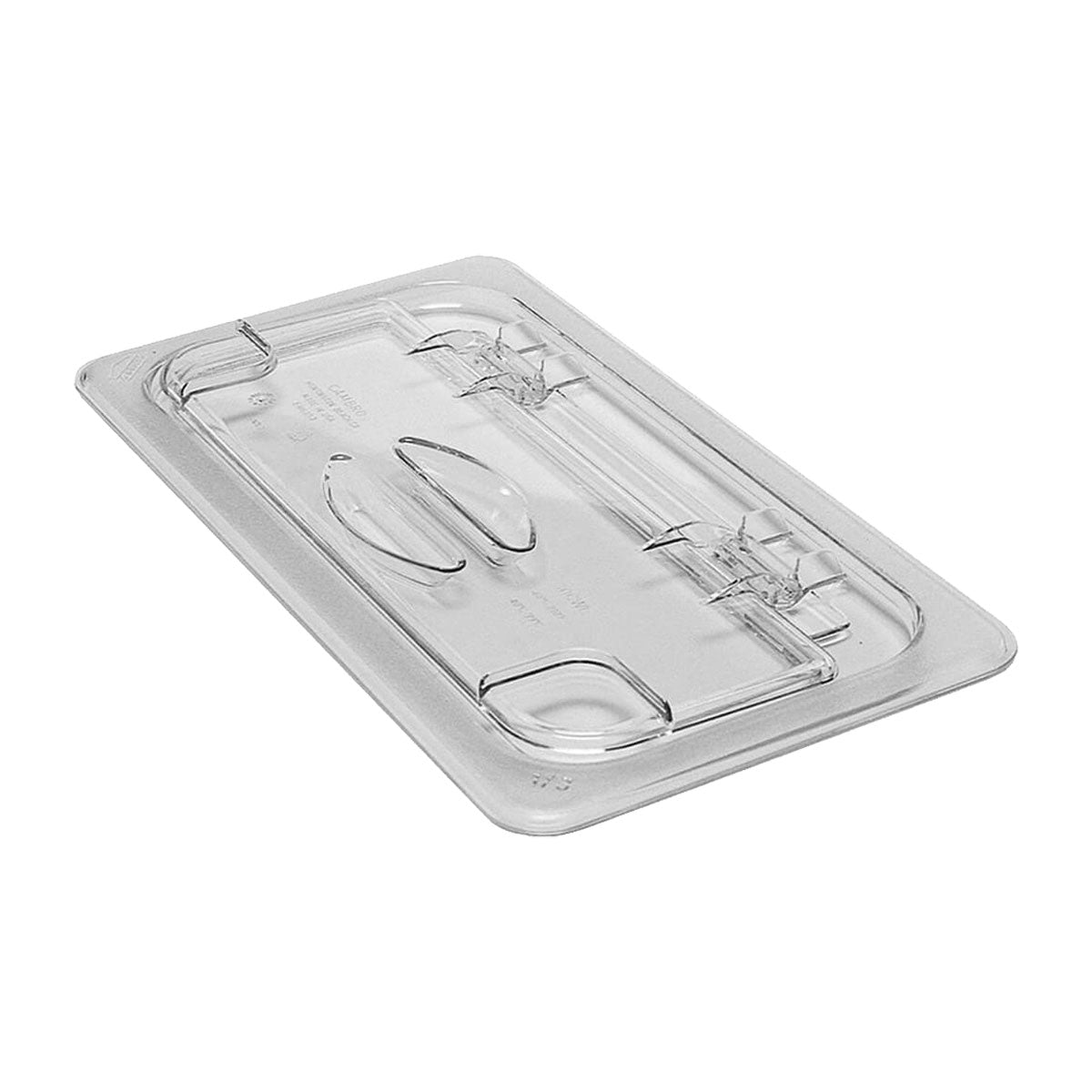 Cambro 30CWL135 Camwear Clear 1/3 Size Food Pan Flip Lid - Perfect for Commercial Kitchens, Catering & Food Storage