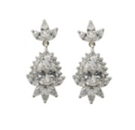 Chiesa Floral Earrings for Women - Elegant Handmade Dainty Flower Stud Earrings - Perfect for Weddings, Parties & Everyday Wear