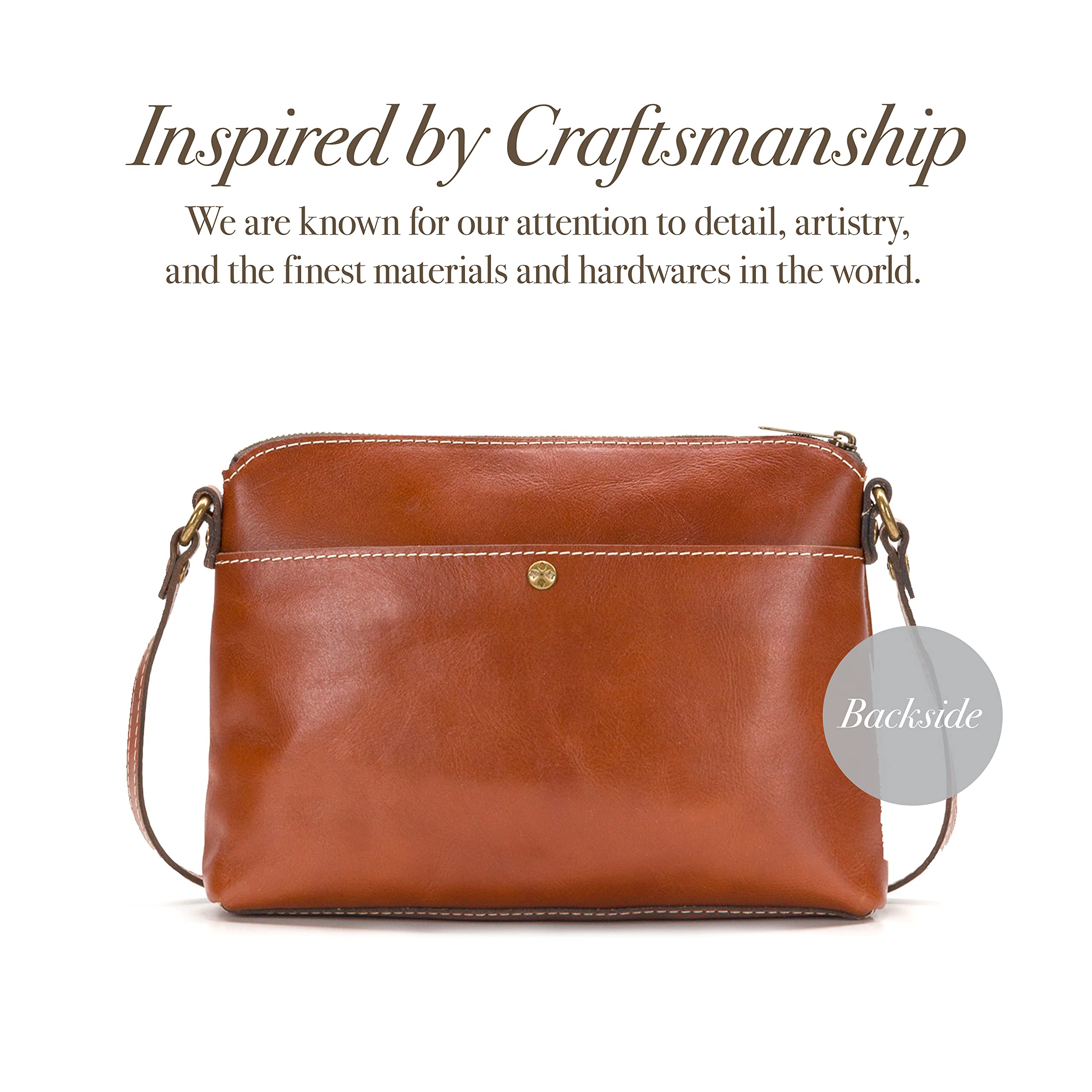 Patricia Nash Avellino Genuine Leather Crossbody Bag for Women - Stylish & Durable Everyday Purse for Work, Travel & Shopping