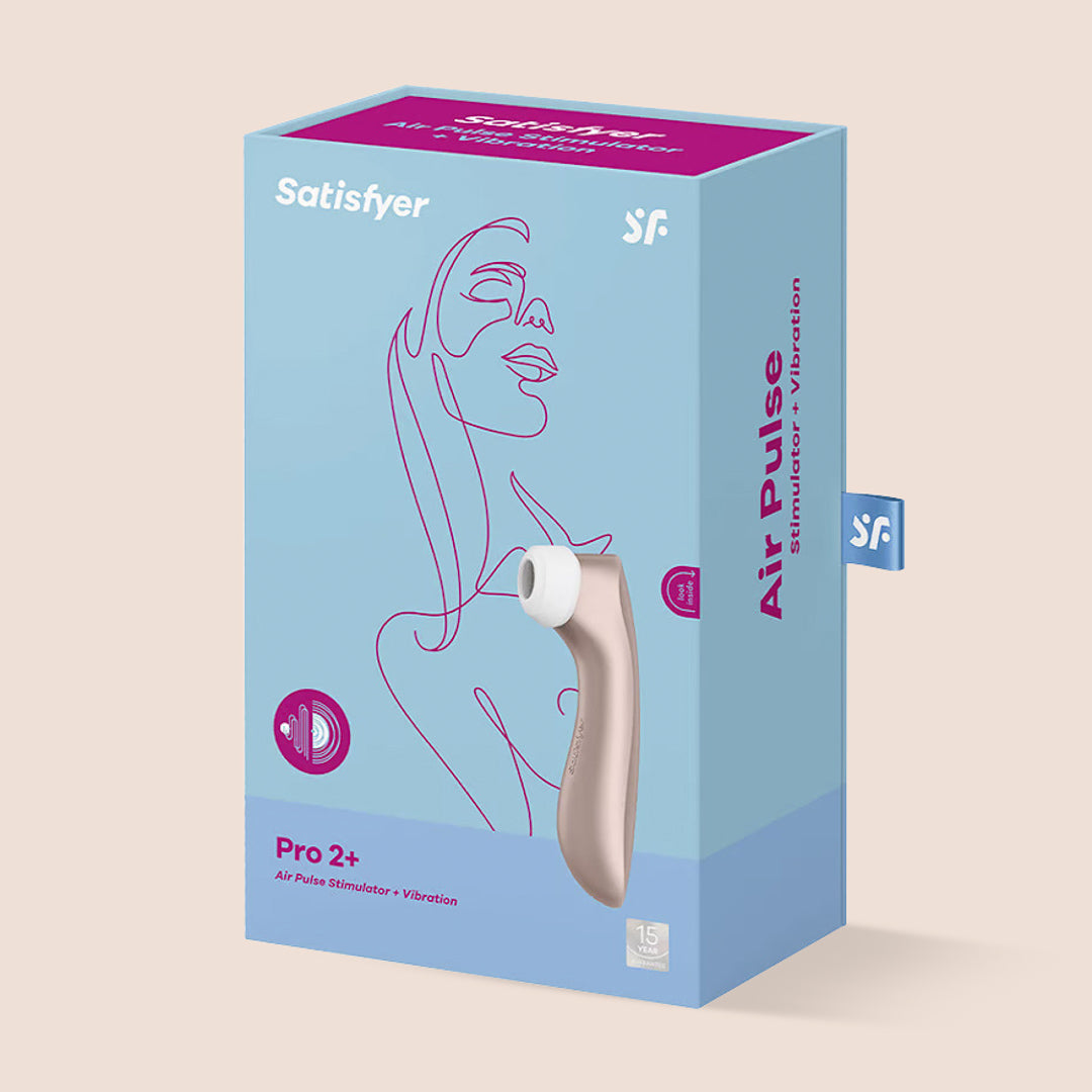 Satisfyer Pro 2 Plus Air Pulse Clitoral Stimulator - Rechargeable Waterproof Vibrator for Women, Powerful Pleasure Toy for Couples & Solo Play - Perfect for Relaxation, Stress Relief & Intimate Moments